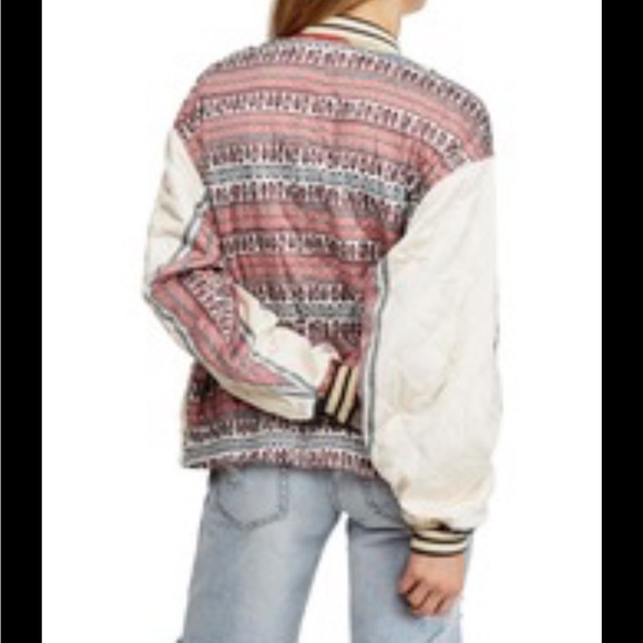 Free People Jackets & Blazers - Free people reversible bomber jacket, size small
